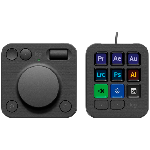 Periferice PC - LOGITECH MX Creative Console - GRAPHITE - 2.4G/BT/corded - EMEA28i-935 - EMEA+CN