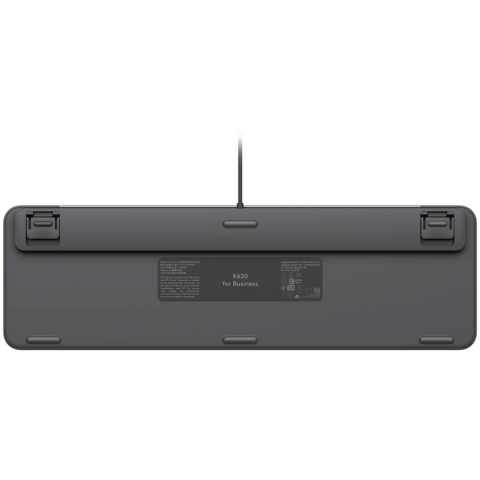 LOGITECH Signature Slim K620 Wired Keyboard for Business - GRAPHITE - US INT'L - USB - N/A - INTNL-973 - USB-C [3]