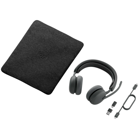 LOGITECH Zone Wireless 2 ES for B - HEADSET - GRAPHITE - BT/CORDED - EMEA28i-935 - A00197,TEAMS [5]