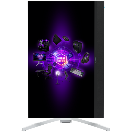 LORGAR 27MP1, UHD MiniLED Gaming Monitor Pro, 27'' (3840*2160) fast IPS flat monitor, black/milky grey [7]