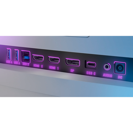 LORGAR 27MP1, UHD MiniLED Gaming Monitor Pro, 27'' (3840*2160) fast IPS flat monitor, black/milky grey [9]