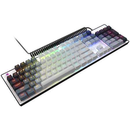 LORGAR Azar 514, Wired mechanical gaming keyboard, RGB backlight, 1680000 colour variations, 18 modes, keys number: 104, 50M clicks, linear dream switches, spring cable up to 3.4m, ABS plastic+metal,  [3]