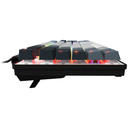LORGAR Azar 514, Wired mechanical gaming keyboard, RGB backlight, 1680000 colour variations, 18 modes, keys number: 104, 50M clicks, linear dream switches, spring cable up to 3.4m, ABS plastic+metal,  [4]