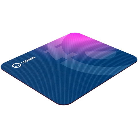 Lorgar Main 133, Gaming mouse pad, High-speed surface, Purple anti-slip rubber base, size: 360mm x 300mm x 3mm, weight 0.2kg [1]