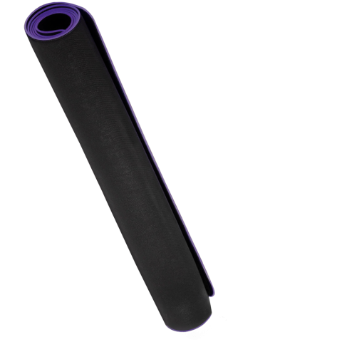 LORGAR RX1FM, Sim Racing Floor Mat Advanced, Stitched edge, 1,700X700X3 mm, Black/purple [4]