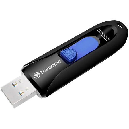CARD MicroSD - Transcend 256GB JetFlash 790, Black, EAN: 760557844365