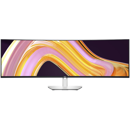 Monitoare - Monitor LED Dell U4924DW UltraSharp 49 Curved, 49", 5K Dual QHD (5120x1440) 60Hz, 32:9, Anti-glare, 3H Hard Coating, ComfortView, IPS, 350 cd/m2, 2000:1, 178/178, 5ms/8ms, 2xHDMI, DP, USB-C 3.2 Gen 2,