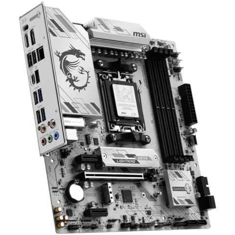 MSI B850M GAMING PLUS WIFI6E, mATX, Socket AM5, 4x DDR5 Dual Channel DDR5 up to 8200(OC)MHz, 1x PCIe x16 slot, 2x M.2 slot, 4x USB 5Gbps, 3x USB 10Gbps, 1x USB 10Gbps Type-C, HDMI, DP, 7.1 HD Audio, 2 [2]