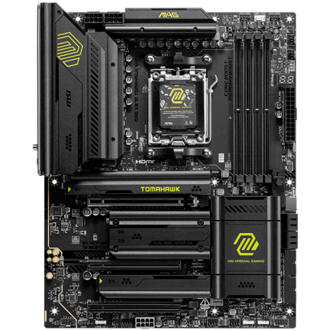 Placa de baza - MSI Main Board MAG X870 TOMAHAWK WIFI, AM5,4xDDR5,3xPCI-Ex16,4xM.2,4xSATA3,2xUSB4,1xUSB 3.2 Gen2x2,3xUSB3.2