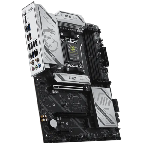 MSI Mainboard Desktop MAG X870E GAMING MAX WIFI (AM5, 4xDDR5, 1xHDMI, 1xType-C DP, 2xPCI-E x16 slot, 1xPCI-E x1 slot, 3xM.2, 4xSATA 6G, 5GLAN, Wi-Fi 7) ATX [2]