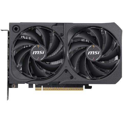 MSI Video Card NVIDIA GeForce RTX 5050 8G SHADOW 2X OC, 8GB GDDR6, 128-bit, 2602 MHz Boost, 2560 CUDA Cores, PCIe 5.0 (x8), 3x DP 2.1b, HDMI 2.1b, RAY TRACING, Dual Fan, 130W TDP, 8-pin PCIe Power, G- [1]