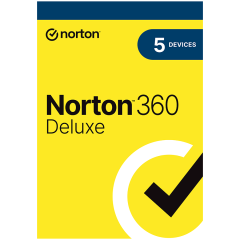 Software - Norton 360 Deluxe 5 Devices, 1 year, ESD