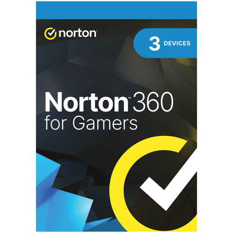 Software - Norton 360 for Gamers 3 Devices, 1 year, box