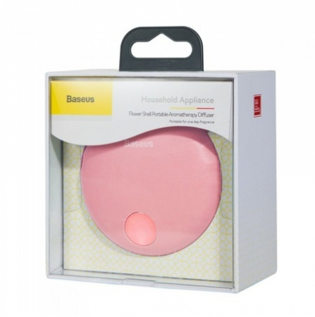 Odorizant Baseus, Flower Shell Portabil, Roz [3]