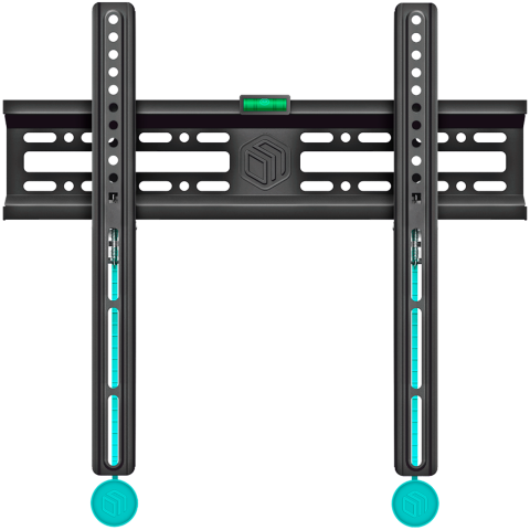 Accesorii PC - ONKRON Fixed TV Wall Mount for 32 to 65-inch Flat Panel TVs Digital Panels 50 kg, Black