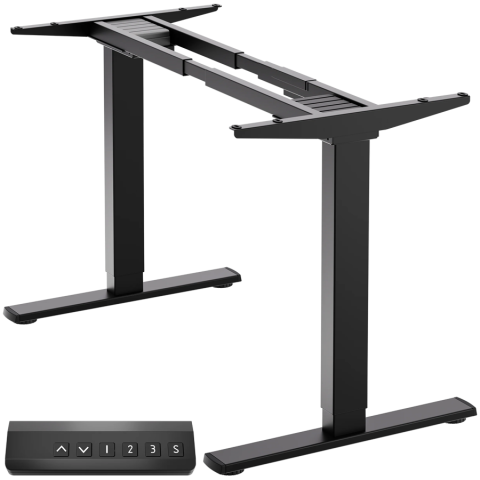 Accesorii PC - ONKRON Motorized Under Desk with Height Adjustment up to 100 kg, Black