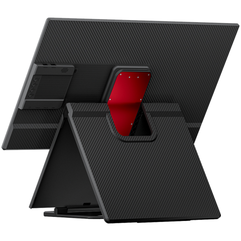 Portable monitor Blackview Table 10 LCD Monitor IPS FHD 23.8inch 1920x1200 16:9 LCD 100Hz 178 USB-C 3.1x2 Full 1xminiHDMI 312x237x32.8mm Plug into Laptop, PC, Game Console, and More, Plug & Play Black [7]