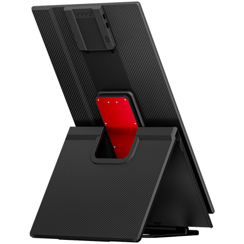 Portable monitor Blackview Table 10 LCD Monitor IPS FHD 23.8inch 1920x1200 16:9 LCD 100Hz 178 USB-C 3.1x2 Full 1xminiHDMI 312x237x32.8mm Plug into Laptop, PC, Game Console, and More, Plug & Play Black [8]