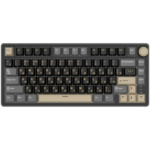 Gaming - ROYAL KLUDGE R75 Phantom Gaming Keyboard K silver switch