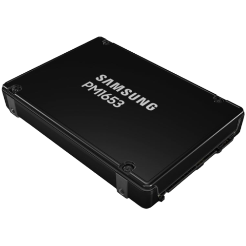 Desktop PC & Componente - SAMSUNG PM1653 1.92TB Enterprise SSD, 2.5" 7mm, SAS 24Gb/s, Read/Write: 4300 / 3800 MB/s, Random Read/Write IOPS 800K/135K