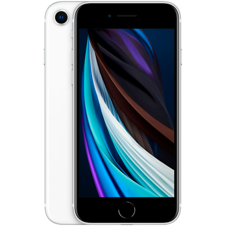 Telefoane Mobile - Smartphone APPLE iPhone SE (2020) 128GB White, Grade A, Used