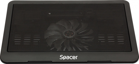 Cooler Laptop Spacer SP-NC19, 15.6", Negru [3]