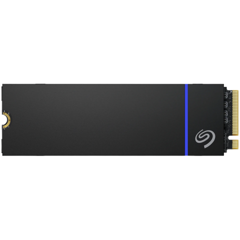 Desktop PC & Componente - SSD SEAGATE Game Drive PS5 2TB M.2 2280 Heatsink, PCIe Gen4 x4 NVMe 1.4, Read/Write: 7300/6900 MBps, IOPS 1000K/1000K, TBW 2550
