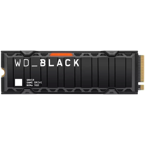SSD - SSD WD_BLACK SN8100 HeatSink 2TB M.2 2280 PCIe Gen5 x4 NVMe, Read/Write: 14900/14000 MBps, IOPS 2300K/2400K, TBW: 1200, powered by SanDisk
