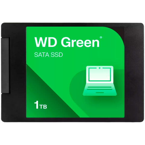 Desktop PC & Componente - SSD WD Green 1TB SATA, 2.5", 7mm, Read: 545 MBps