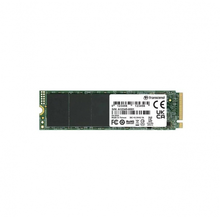 SSD - Transcend 500GB, M.2 2280,PCIe Gen3x4, NVMe, TLC, DRAM-less
