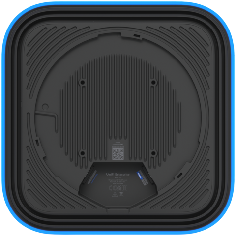 Ubiquiti E7-EU Enterprise-grade, indoor access point with 10-stream WiFi 7 performance, a 10 GbE uplink, and a redundant GbE port for high availability [3]