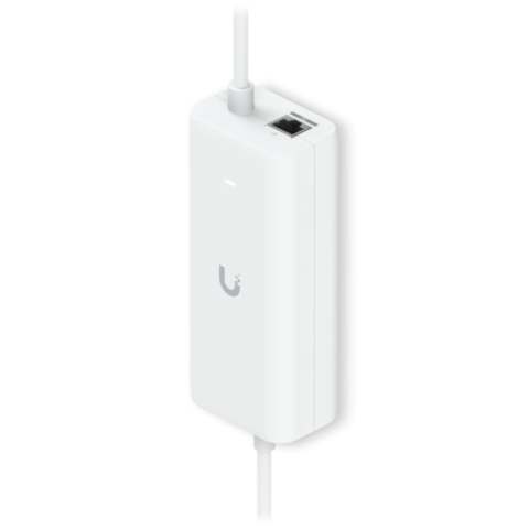 Cabluri - Ubiquiti UniFi UACC-PoE+-USBC AC adapter with PoE+ up to 30W for UniFi Cloud Gateway, secure and flexible mount