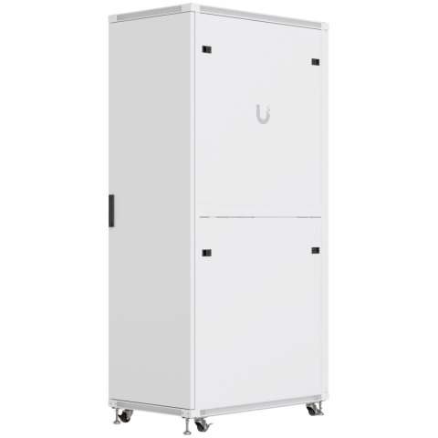 UBIQUITI UniFi UACC-Rack-42U-1000-G 42U Rack Cabinet Fully assembled floor rack with built-in fans, removable panels, and lockable casters, engineered for optimal airflow, heavy-duty stability, and ea [2]