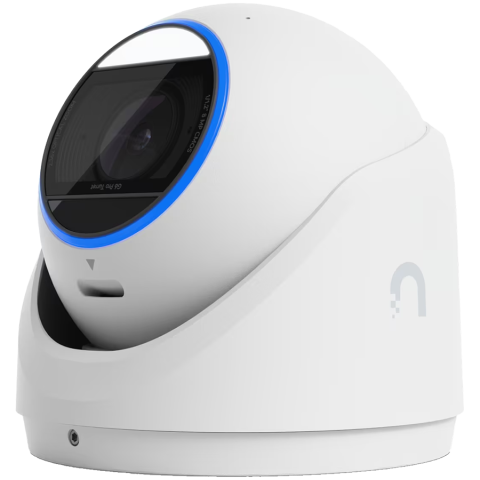 Retelistica - Ubiquiti UVC-G6-Pro-Turret-W All-weather tamper-resistant 4K PoE+ camera with a Multi-TOPS AI engine, 2.36x optical zoom, and a large 1/1.2" CMOS sensor for exceptional low-light clarity and long-rang
