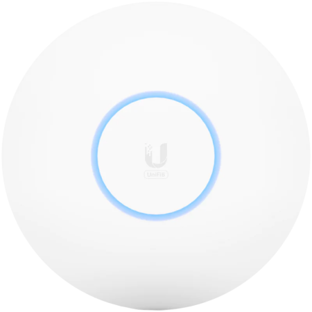 Retelistica - UBIQUITI U6 Pro; WiFi 6; 6 spatial streams; 140 m² (1,500 ft²) coverage; 350+ connected devices; Powered using PoE; GbE uplink.