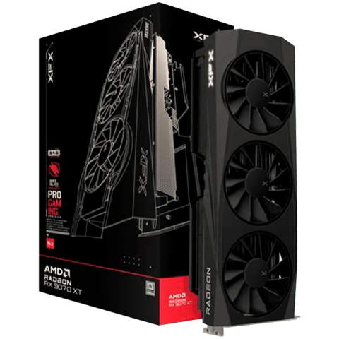 Cabluri - XFX Quicksilver AMD Radeon RX 9070XT 16GB GDDR6 256-bit HDMI 3xDP