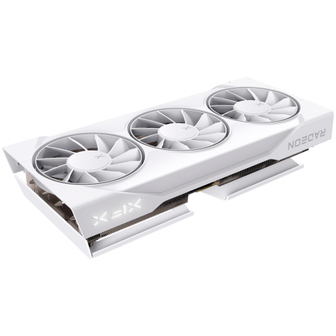 XFX Swift AMD Radeon RX 9060 XT OC White Triple Fan Gaming Edition 16GB GDDR6 128-bit HDMI 2x DP [1]