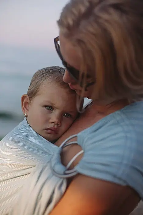 Sling reglabil Tara Bleu [3]