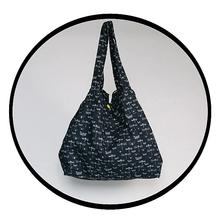 Geanta Poarta-ma Libelule Negre [2]