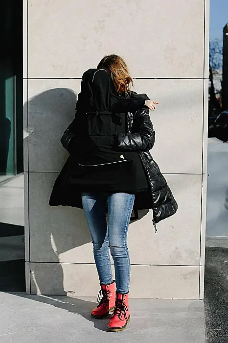 Set protectie de iarna Negru + curelusa extra [4]