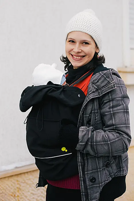 Set protectie de iarna Negru + curelusa extra [2]