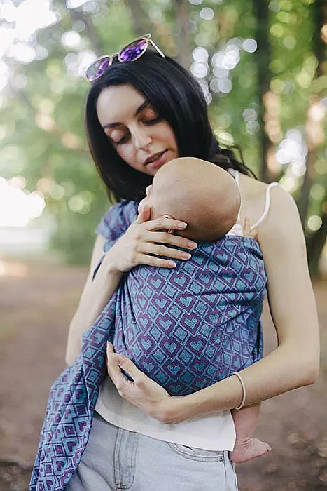 Sling reglabil Hestia Mov/Bleu [3]