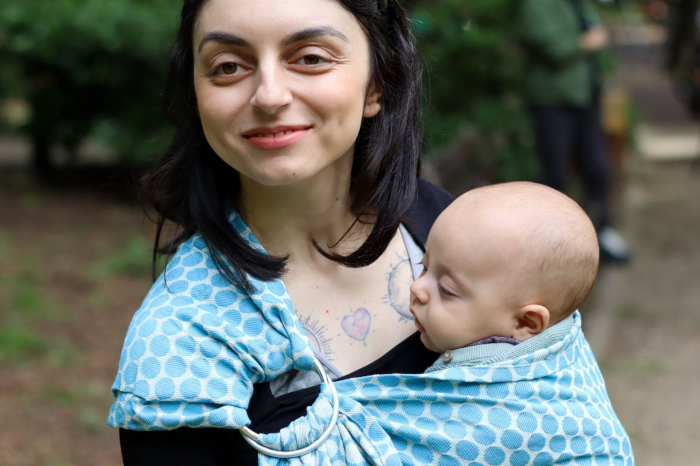 Sling reglabil Nereida bleu [5]