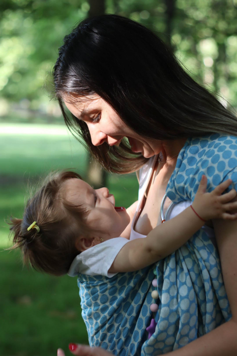 Sling reglabil Nereida bleu [3]