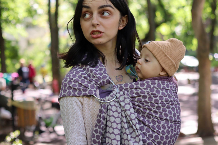 Sling reglabil Nereida mov [4]