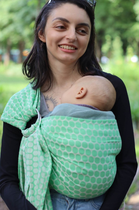 Sling reglabil Nereida verde [2]