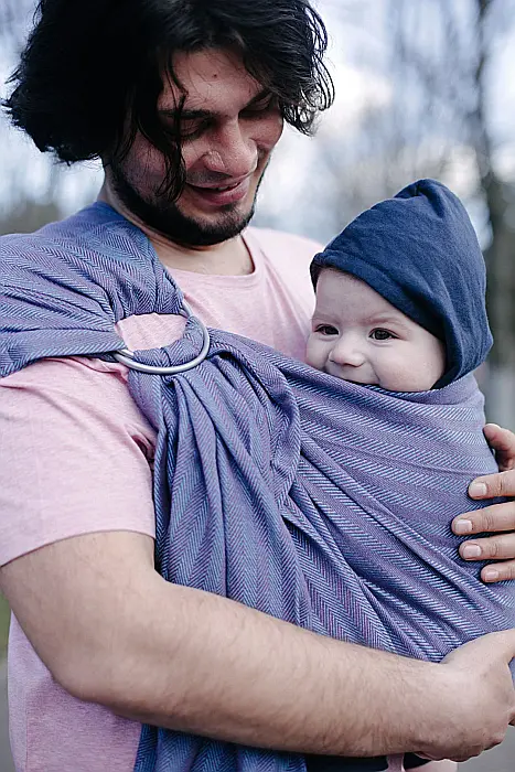 Sling reglabil Tara Mov/Bleu [4]