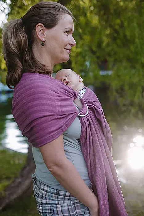 Sling reglabil Tara Mov/Roz [2]