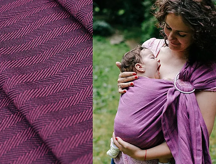 Sling reglabil Tara Mov/Roz [4]