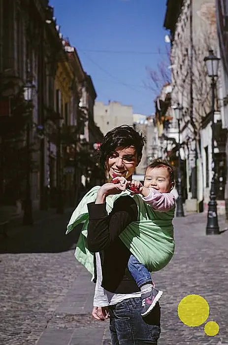 Wrap tesut Tara Verde [3]